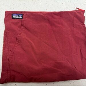 Patagonia Burgundy Travel Pouch